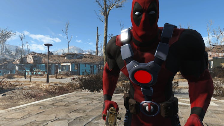 This 'Fallout 4' mod lets you play as Deadpool.
