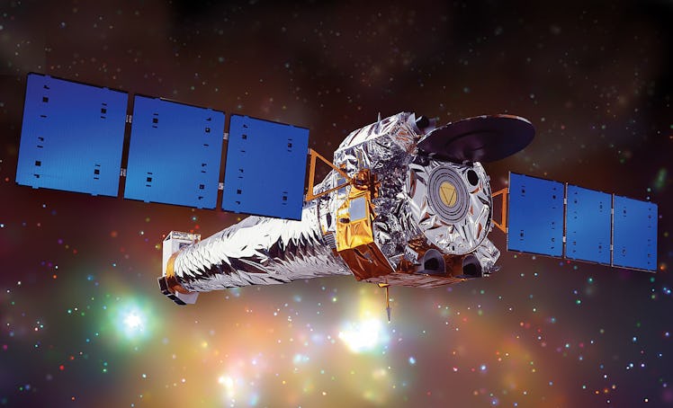 Artist illustration of the Chandra X-ray Observatory