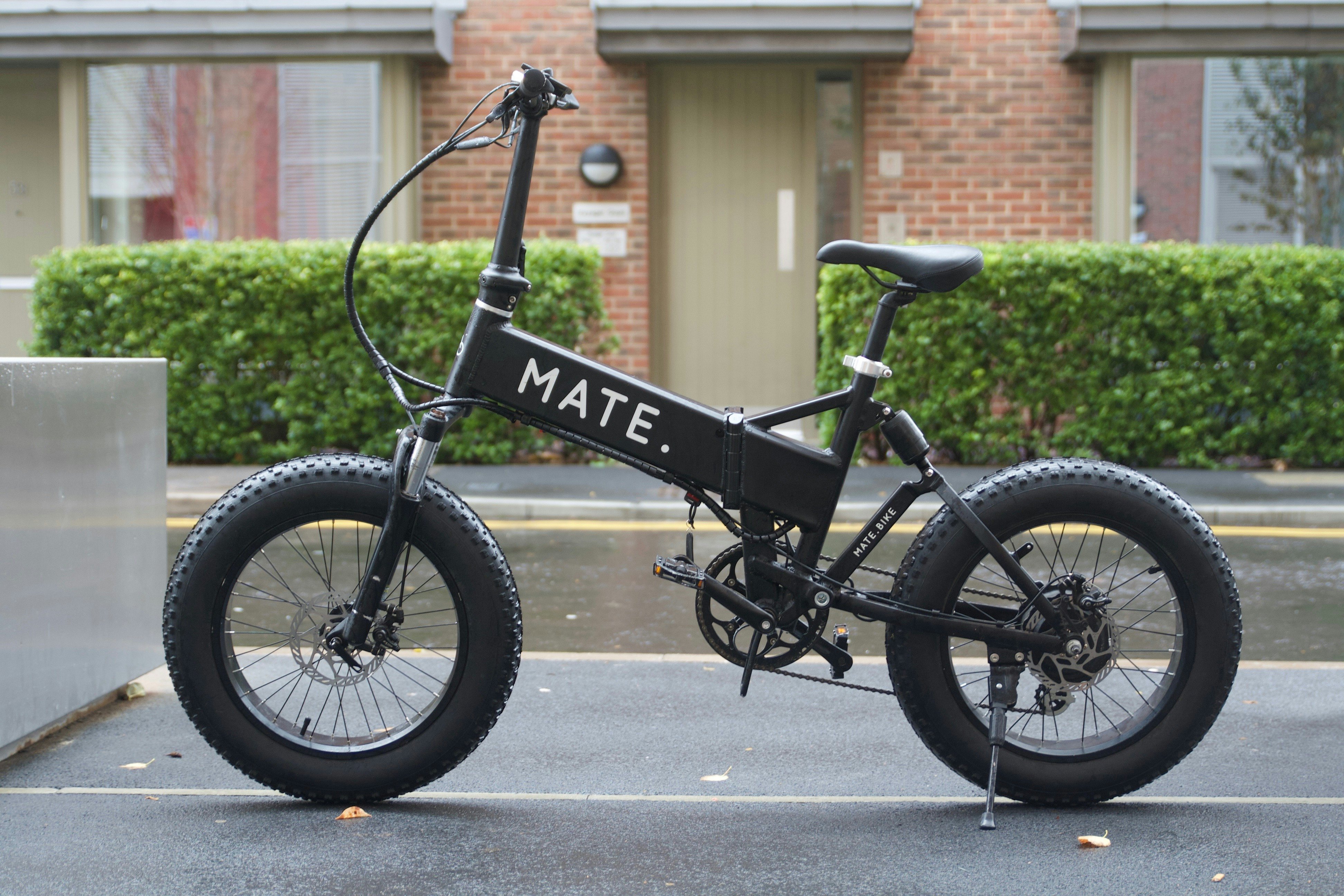 mate x folding bike