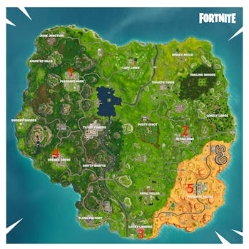 Stages Of Finding Chests In Fortnite Week 7 Fortnite Week 7 Stage Challenge Where To Go For The New Multi Step Quest