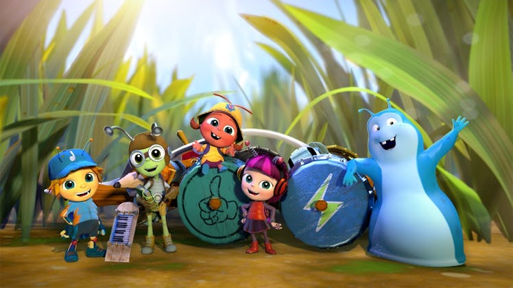 'Beat Bugs' poster image showing all illustrated characters