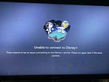 disney plus unable to connect