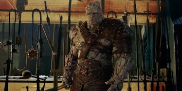 Korg is just such a friendly, murderous pile of rocks.