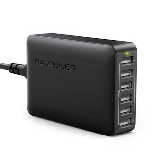 RAVPower 6-Port Desktop USB Charging Station