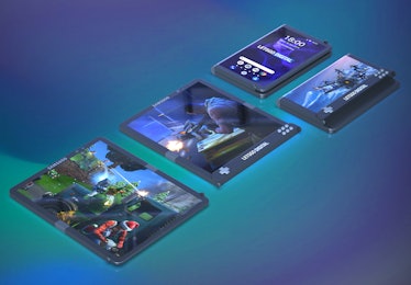 samsung foldable phone gaming concept