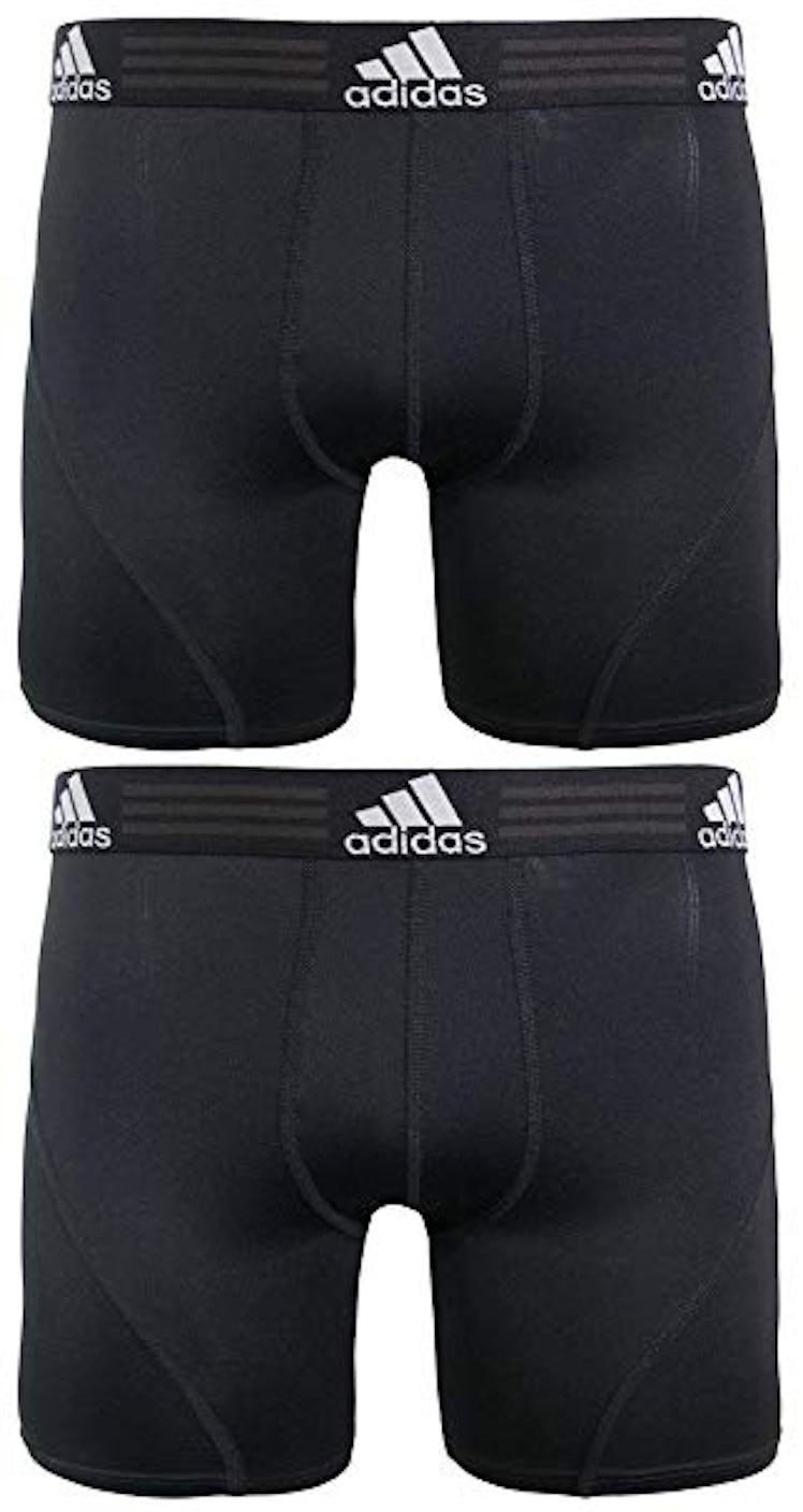 adidas Men's Sport Performance Climalite Boxer Brief Underwear - 2 Pack