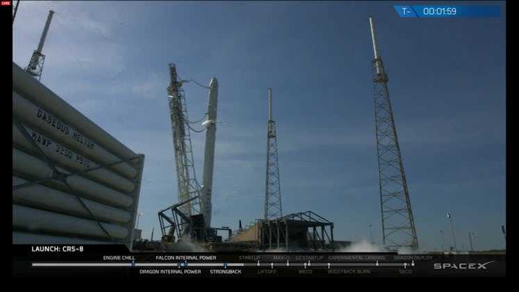CRS-8 Dragon Falcon 9 launch location
