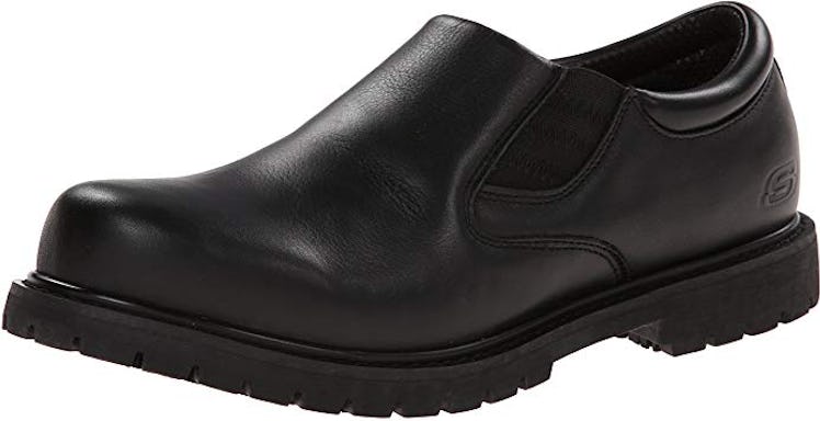 Skechers for Work Men's Cottonwood Gore Slip-Resistant Slip On