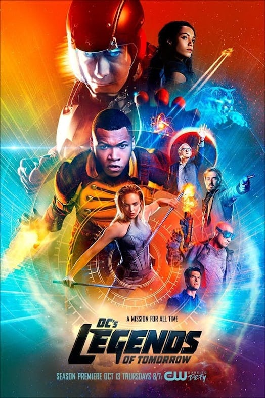 Season 2 Poster of CW Legends of Tomorrow which feature Vixen and Citizen Steel