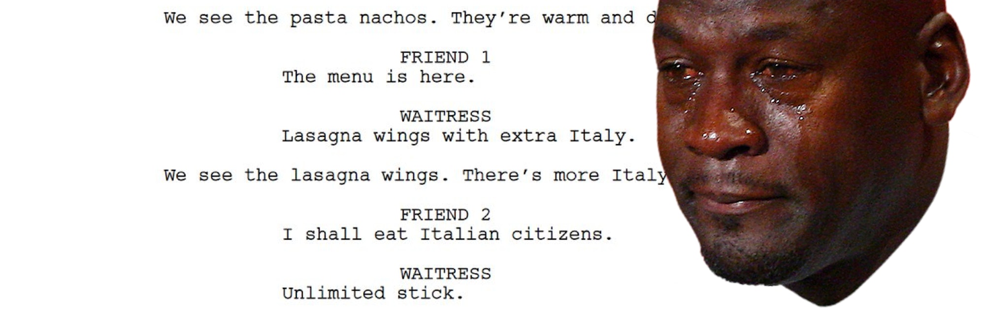 Fake Olive Garden Commercial Script Allegedly Made By Bot Goes Viral