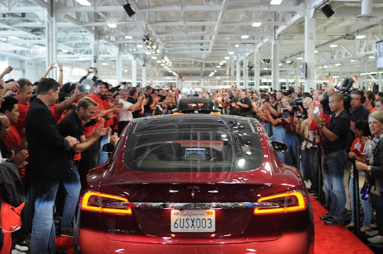 Tesla Model S Parade