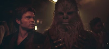 Han and Chewie in 'Solo'