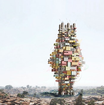 eVolo Skyscraper Contest, Socio-ecological Vertical Community in Tanzania