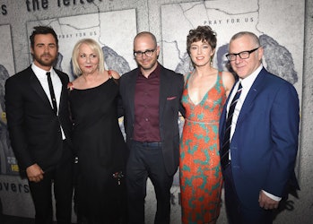 Justin Theroux, Mimi Leder, Damon Lindelof, and Tom Perrotta for 'The Leftovers' Season 3 in Los Ang...