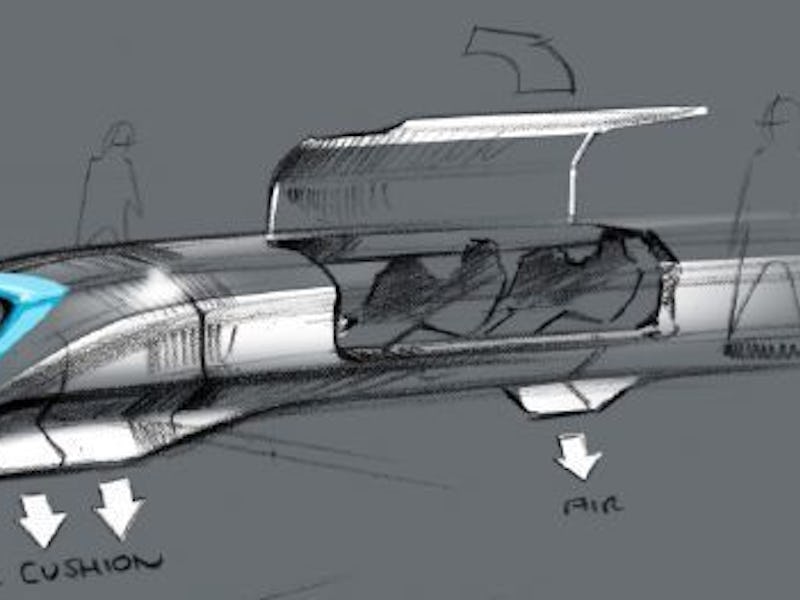 This Proposed Hyperloop Prototype Pod Would Run on Hoverboard Technology