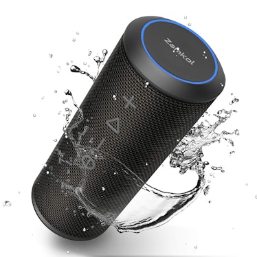 Bluetooth Speaker, Zamkol Bluetooth Speakers Portable Wireless, 360 Degree Sound and 24W Enhanced X-...