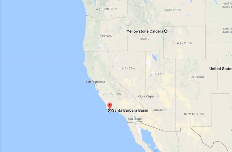 yellowstone map california