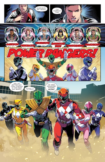 Power Rangers BOOM Comics