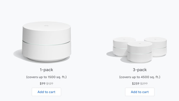 google wifi mesh routers