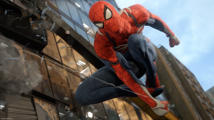 The Spider-Man game for the PS4 from Marvel and Insomniac Games