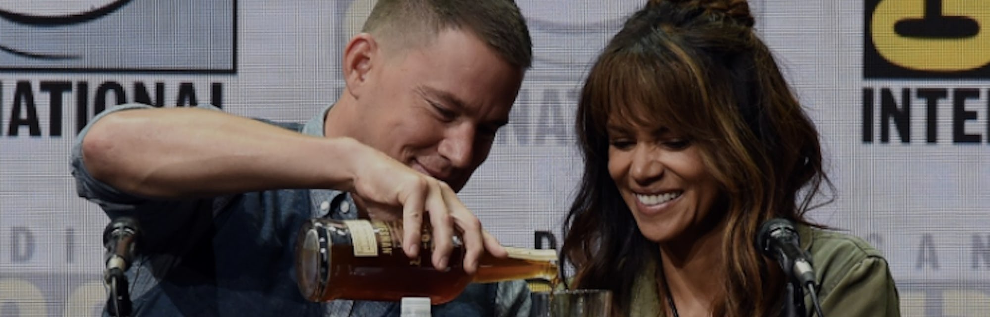 How Drunk Halle Berry Got After Her Epic Comic Con Bourbon Chug How Drunk Halle Berry Got After Her Epic Comic Con Bourbon Chug