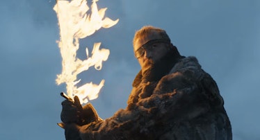 That flaming sword definitely isn't Heartsbane, but who's to say what happens next season?