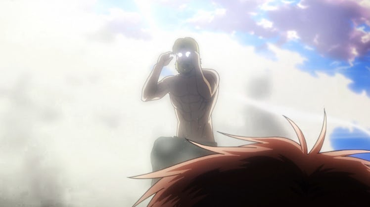 Who is the mysterious, jacked, and bespectacled Titan Shifter inside the Beast Titan?