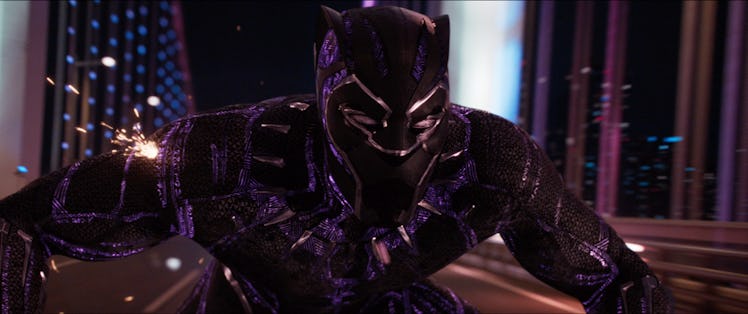 Black Panther's Vibranium armor makes him literally bulletproof.