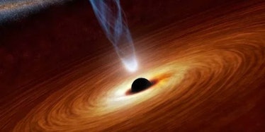 The Verge Black Hole illustration