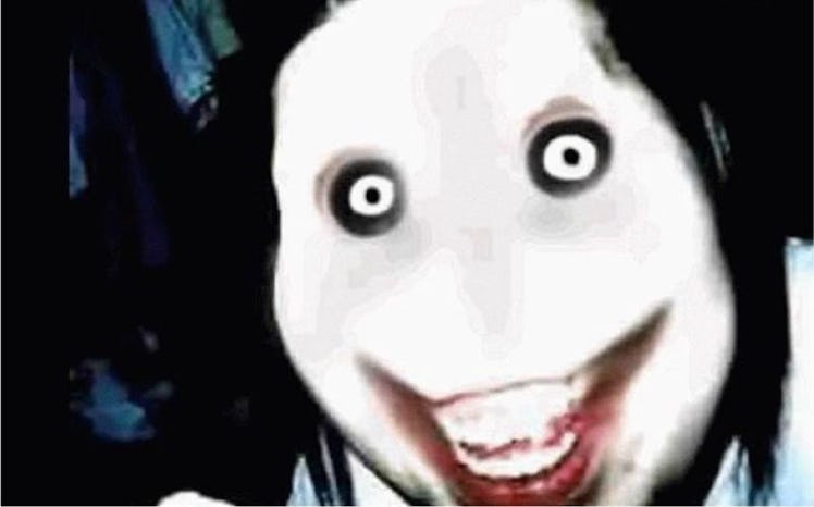 An allegedly cursed photo of Jeff the Killer