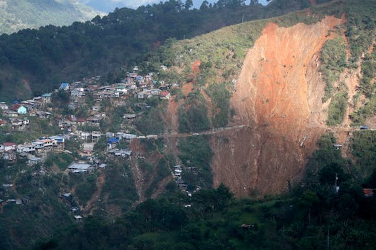mudslide Philippines 