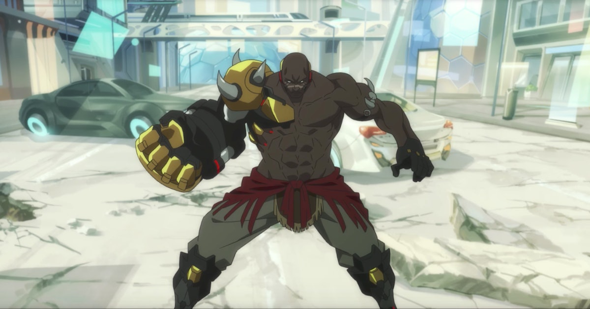 Doomfist Beats Down Three Heroes At Once In New Overwatch Anime