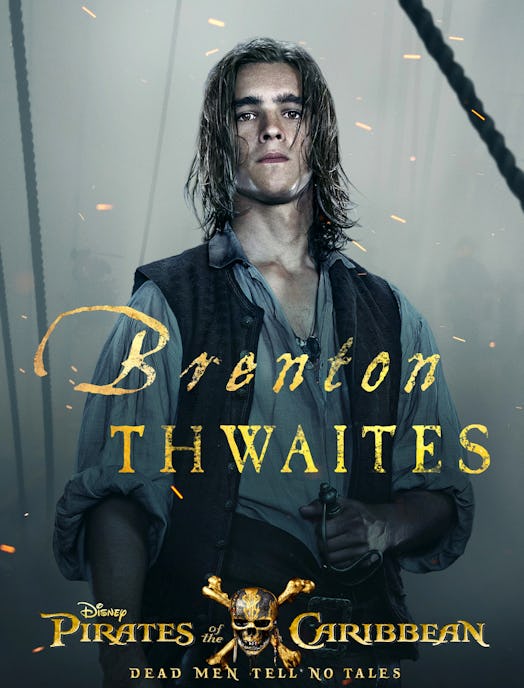 Brenton Thwaites as Henry Turner in 'Pirates of the Caribbean: Dead Men Tell No Tales' 