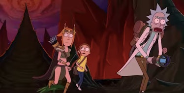 rick and morty dungeons & dragons