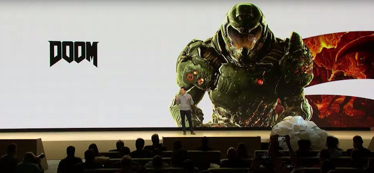 google stadia announcement doom 