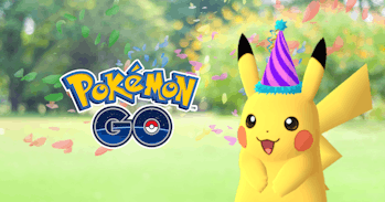 Festive Hat Pikachu in 'Pokemon GO'