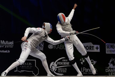 race imboden Enzo LeFort foil fence FIE fencing fencer parry sword escrime escrimeur