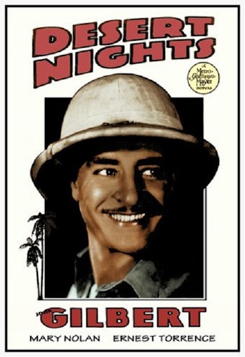 Desert Nights movie poster.