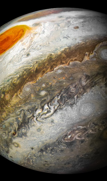 Jupiter's Great Red Spot from Perijove 12