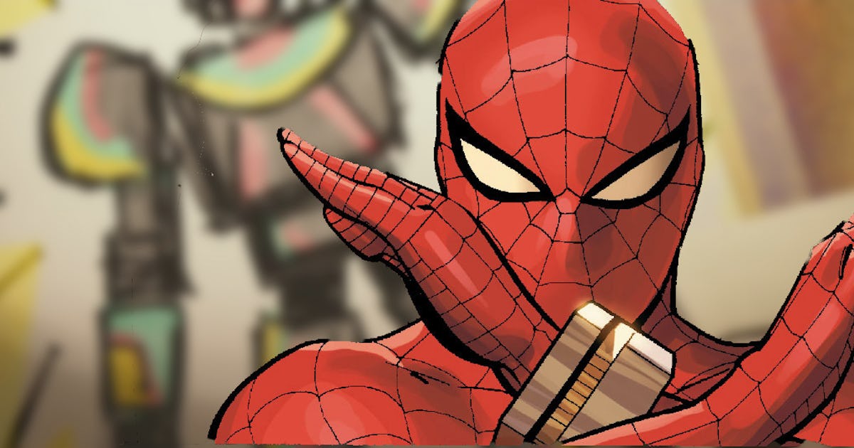 Spider Verse Trailer Easter Egg Hints At Leopardon And Japan S Spider Man Spider Verse Trailer Easter Egg Hints At Leopardon And Japan S Spider Man