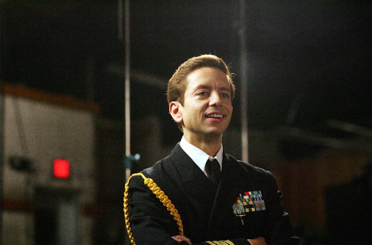 Andrew Perez as David Miscavige in a Scientology Documentary