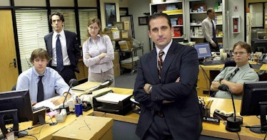 The cast of 'The Office' on NBC, including Steve Carrell