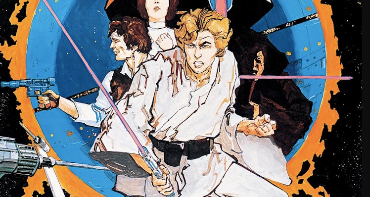 1976 'Star Wars' promotional art.