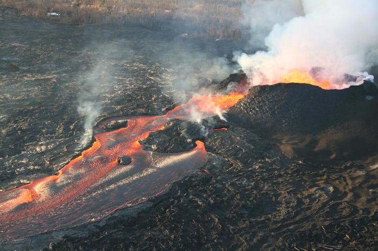 Kilauea Volcano's Fissure 8