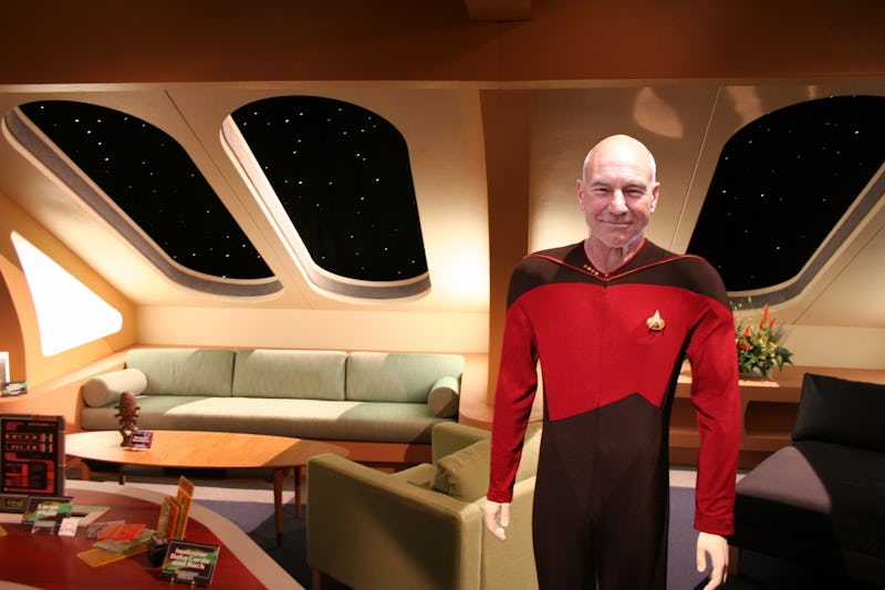 Patrick Stewart as Jean-Luc Picard in "Star Trek"