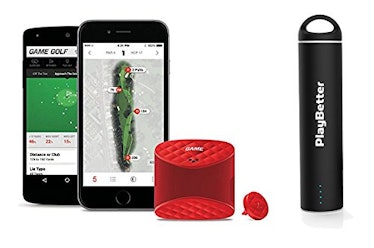 Mobile phones with golf live shot tracking system applications