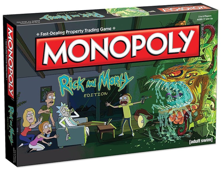 Monopoly Rick and Morty Themed Classic Monopoly Game