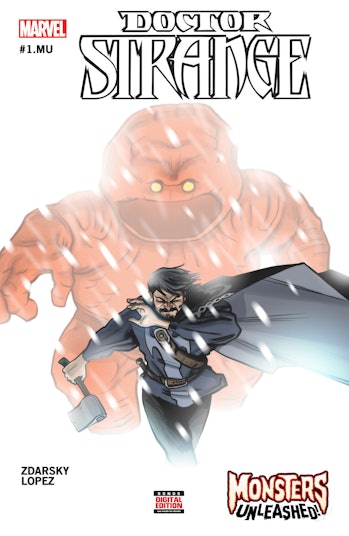 Cover for Doctor Strange Monsters Unleashed One-Shot for Marvel Comics