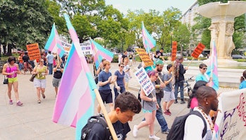 transgender solidarity rally and march