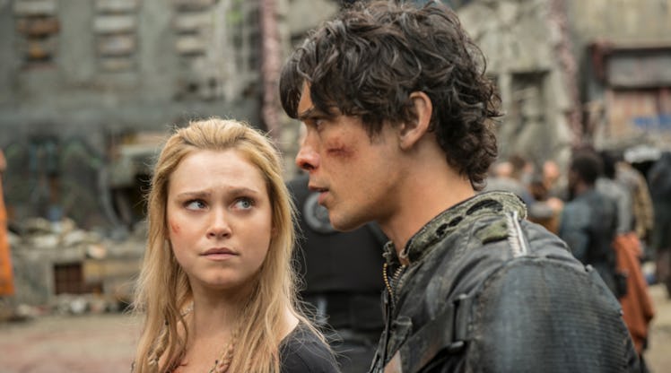 Eliza Taylor and Bob Morley in 'The 100'